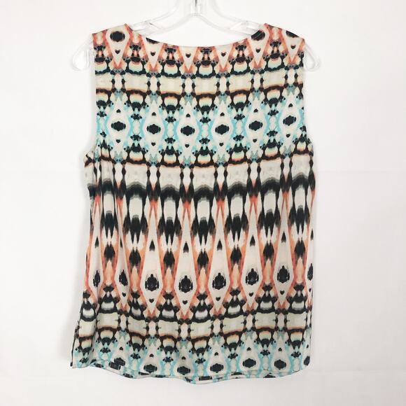 Chico's Scoop Neck Sleeveless  Boho Top Size S - Picture 5 of 8
